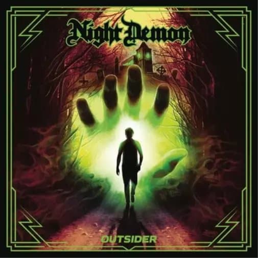Night Demon Outsider (Vinyl) 12″ Album Coloured Vinyl (Limited Edition) New
