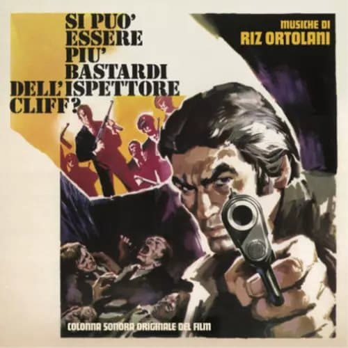 Riz Ortolani Si Può Essere Più Bastardi Dell’Ispettore Cliff? (Vinyl) 12″ Album New