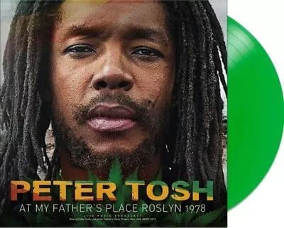 Peter Tosh At My Father’s Place 1978-green transparent Sleeve (Vinyl) New