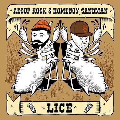 Aesop Rock & Homeboy Sandman Lice (Vinyl) 12″ EP New
