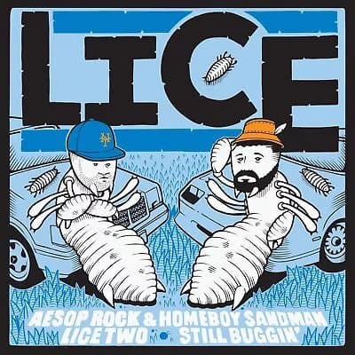 Aesop Rock & Homeboy Sandman Lice Two: Still Buggin’ (Vinyl) 12″ EP New