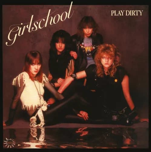 Girlschool Play Dirty (Vinyl) 12″ Album Coloured Vinyl (Limited Edition) New
