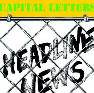 Capital Letters Headline News (Vinyl) 12″ Album New