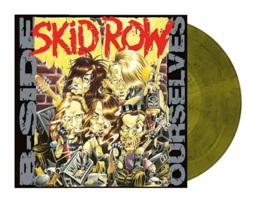 Skid Row B-Side Ourselves (Vinyl) Yellow & Black Marble New