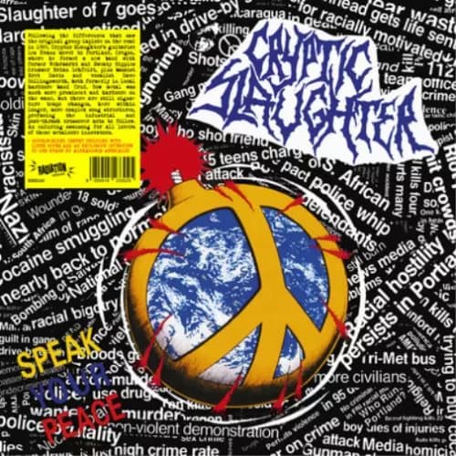 Cryptic Slaughter Speak Your Peace (Vinyl) 12″ Album New
