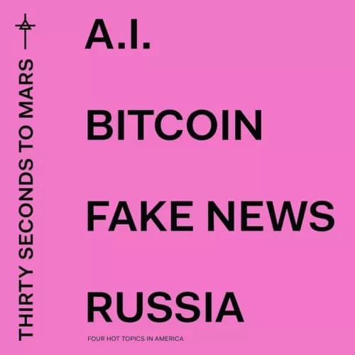 30 Seconds to Mars AMERICA (Vinyl) 12″ Album New