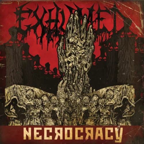 Exhumed Necrocracy (Vinyl) 12″ Album Coloured Vinyl (Limited Edition) New