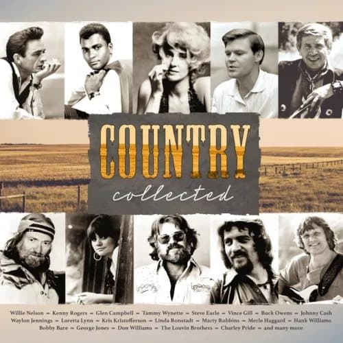 Various Artists Country Collected (Vinyl) 12″ Album (Clear vinyl) New