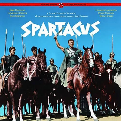 Alex North Spartacus (Vinyl) Deluxe 12″ Album (Gatefold Cover) New