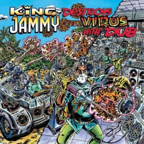 King Jammy Destroys the Virus With Dub (Vinyl) Limited 12″ Album New