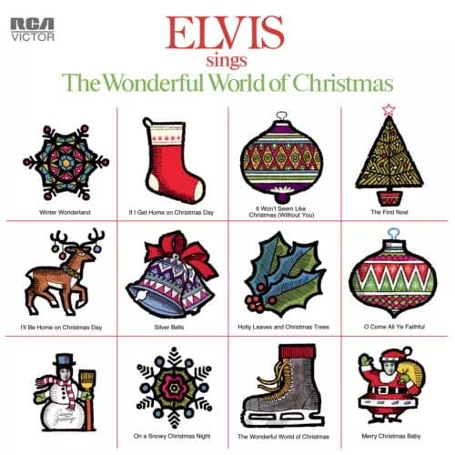 Elvis Presley Elvis Sings the Wonderful World of Christmas (Vinyl) 12″ Album New
