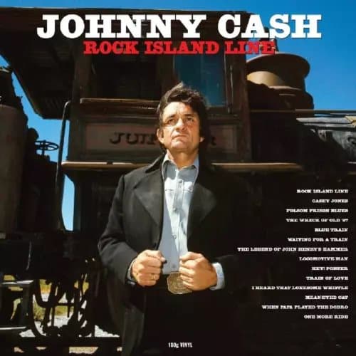Johnny Cash Rock Island Line (Vinyl) New