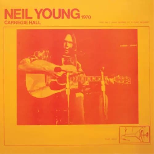 Neil Young Carnegie Hall 1970 (Vinyl) 12″ Album New