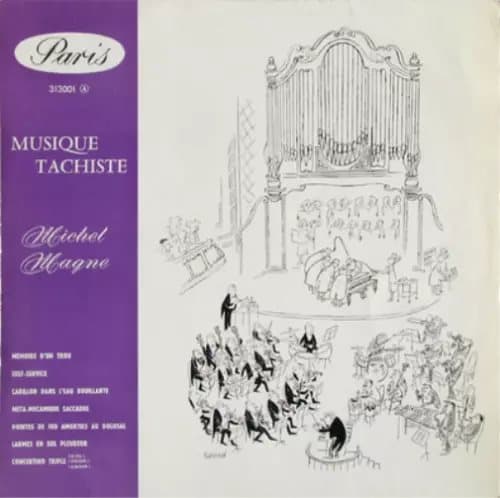 Michel Magne Musique Tachiste (Vinyl) 12″ Album New