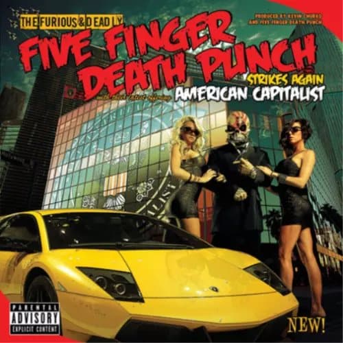 Five Finger Death Punch American Capitalist (Vinyl) 12″ Album New