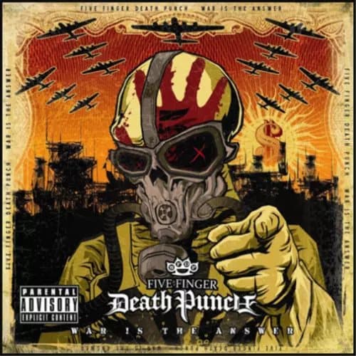 Five Finger Death Punch War Is the Answer (Vinyl) 12″ Album New