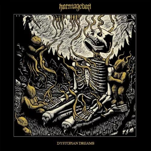 Harmagedon Dystopian Dreams (Vinyl) 12″ Album (Clear vinyl) (Limited Edition) New