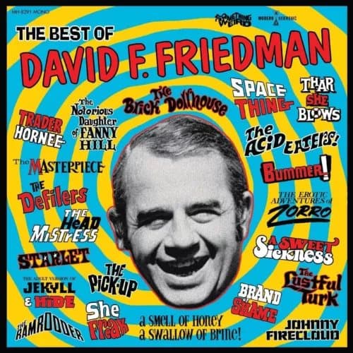 Something Weird The Best of David F. Friedman (Vinyl) 12″ Album with DVD New