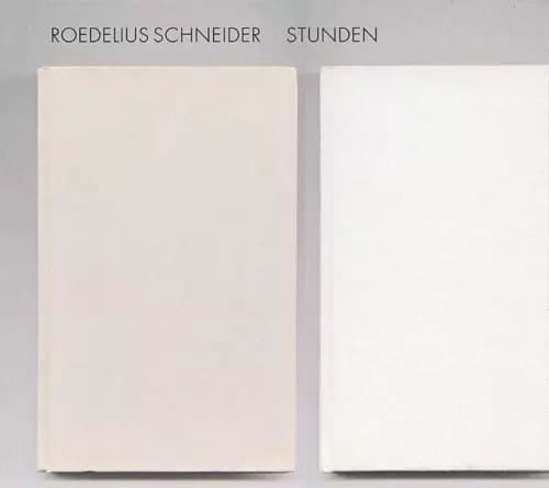 Roedelius Schneider Stunden (Vinyl) New