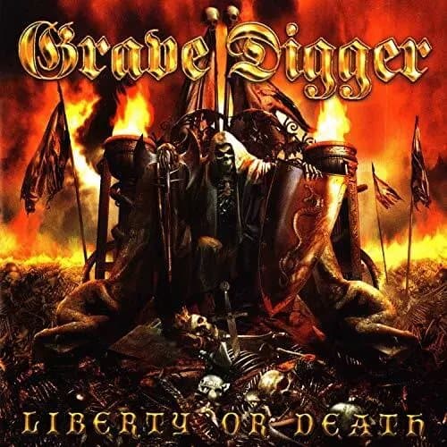 Grave Digger Liberty Or Death (Vinyl) Limited 12″ Album Coloured Vinyl New
