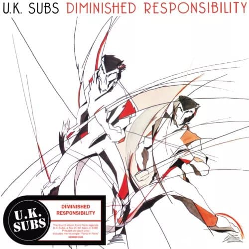 U.K. Subs Diminished Responsibility (Vinyl) 12″ Album New