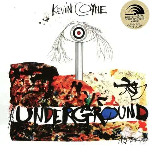Kevin Coyne Underground (Vinyl) 12″ Album Coloured Vinyl New