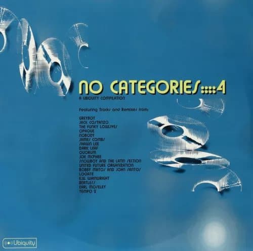No Categories Vol. 4-No Categories (Vinyl) New