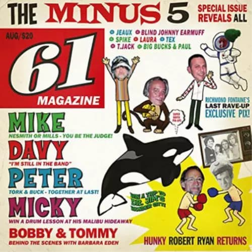 The Minus 5 Of Monkees and Men (Vinyl) 12″ Album New