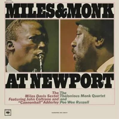 The Miles Davis Sextet & The Thelonious Monk Quart Miles & Monk at Newpo (Vinyl) New