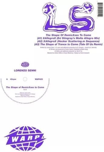 Lorenzo Senni The Shape of Remixxxes to Come (Vinyl) 12″ EP New