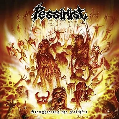 Pessimist Slaughtering the Faithful (Vinyl) 12″ Album Coloured Vinyl New