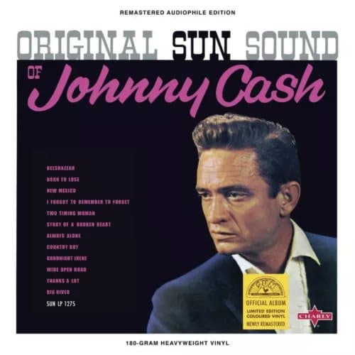 Johnny Cash Original Sun Sound of Johnny Cash (Vinyl) 12″ Album Coloured Vinyl New