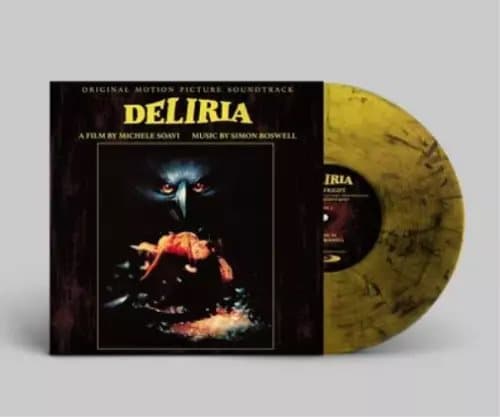 Simon Boswell Deliria (Stage Fright) (Vinyl) 12″ Album Coloured Vinyl New