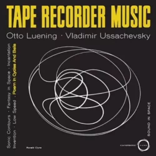 Otto Luening & Vladimir Ussachevsky Tape Recorder Music (Vinyl) 12″ Album New