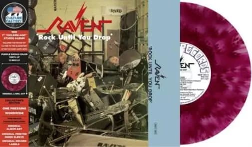 Raven Rock Until You Drop (Vinyl) Collector’s 12″ Album Coloured Vinyl New