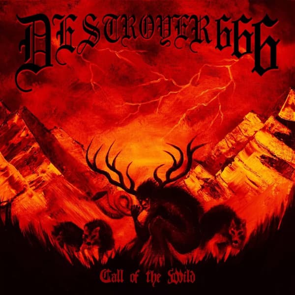 Destroyer 666 Call of the Wild Ltd. crystal Clear & White marbled (Vinyl) New