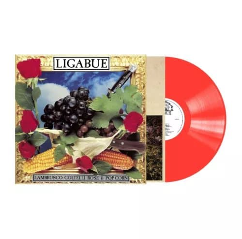 Ligabue Lambrusco Coltelli Rose & Popcorn (Vinile Rosso ed. Limitata) (Vinyl) New