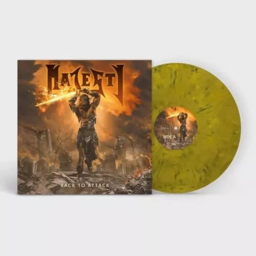 Majesty Back to Attack (Vinyl) 12″ Album Coloured Vinyl New