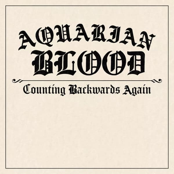 Aquarian Blood Counting Backwards Again (Vinyl) New