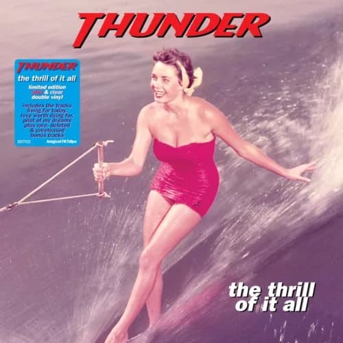 Thunder The Thrill of It All (Vinyl) Expanded 12″ Album Coloured Vinyl New