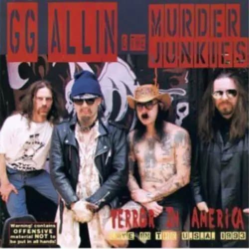 GG Allin & The Murder Junkies Terror in America (Vinyl) 12″ Album New
