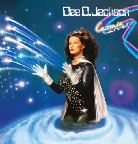 Dee D. Jackson Cosmic Curves - Clear Blue Colored Vinyl (Vinyl) New