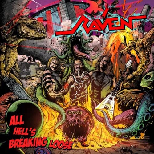 Raven All Hell’s Breaking Loose (Vinyl) 12″ Album New