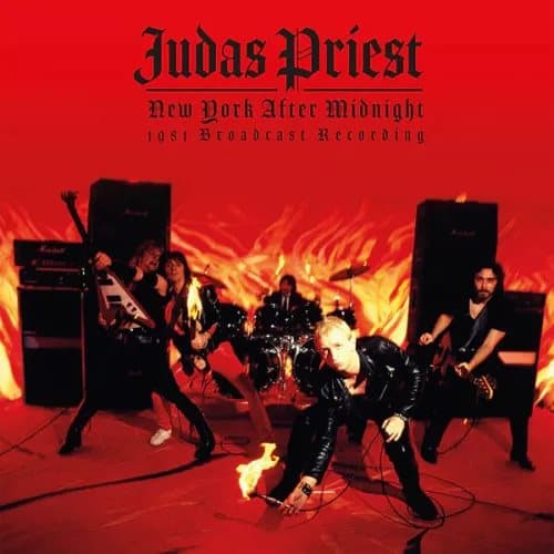 Judas Priest New York After Midnight: 1981 Broadcast Recording (Vinyl) 12″ Album New