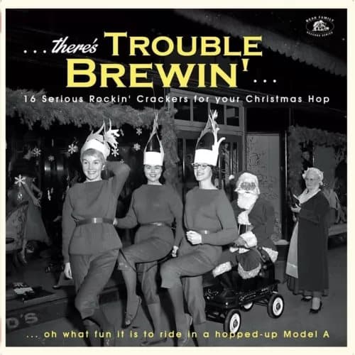 Various Artists There’s Trouble Brewin’: 16 Serious Rockin’ Crackers for (Vinyl) New