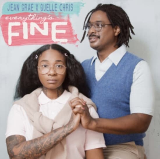 Grae Jean & Quelle Chris - Everything's Fine (Baby Blue & Pink (LP)
