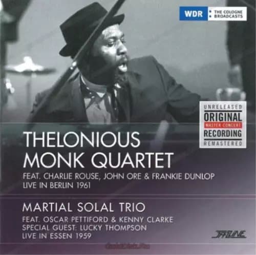 Thelonious Monk Quartet & Martial Solal Tri Live 1961 Berlin, 1959 Esse (Vinyl) New