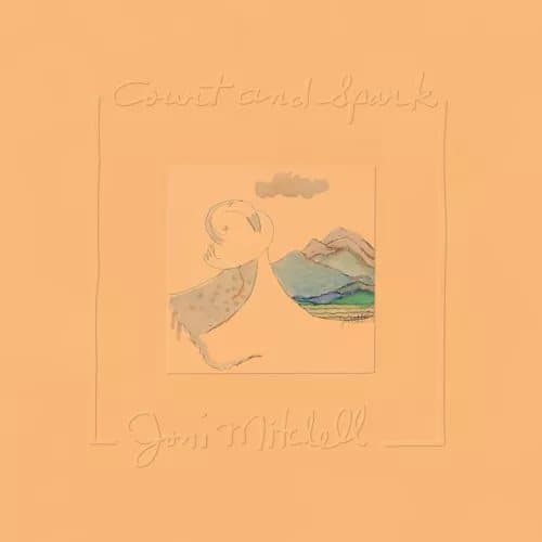 Joni Mitchell Court and Spark (Vinyl) 12″ Album (Clear vinyl) (Limited Edition) New