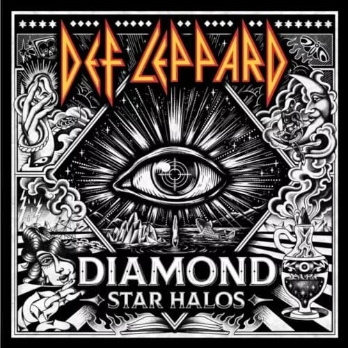 Def Leppard Diamond Star Halos (Vinyl) 12″ Album (Limited Edition) New
