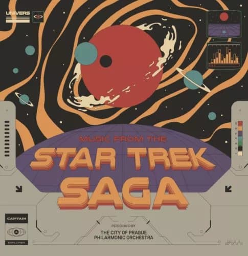 THE CITY OF PRAGUE PHILHARMONIC ORCHESTR Star Trek (Vinyl) 12″ Album New